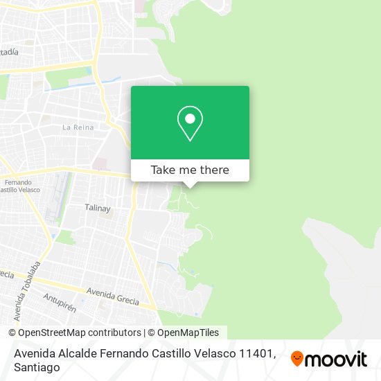 Avenida Alcalde Fernando Castillo Velasco 11401 map