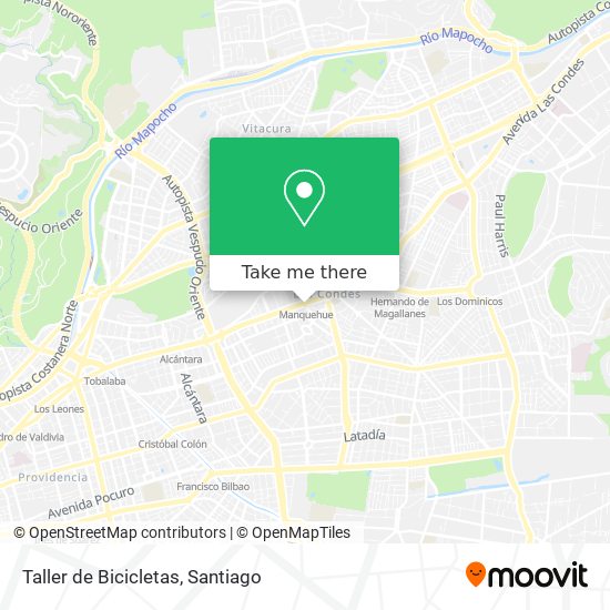 Taller de Bicicletas map