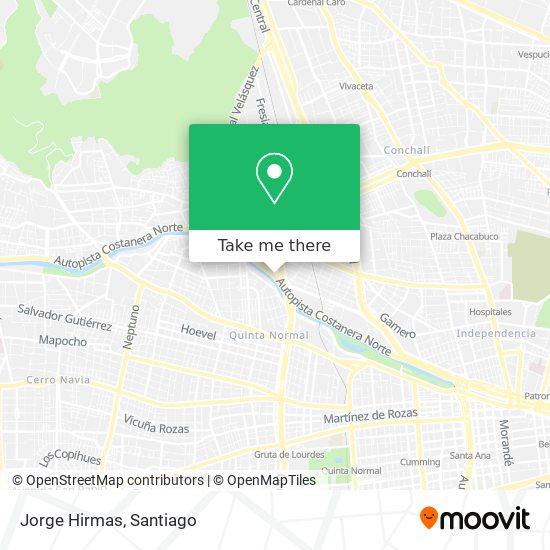 Jorge Hirmas map