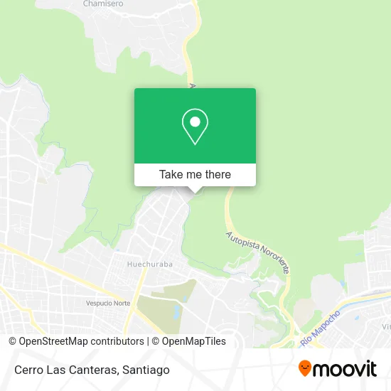 Cerro Las Canteras map