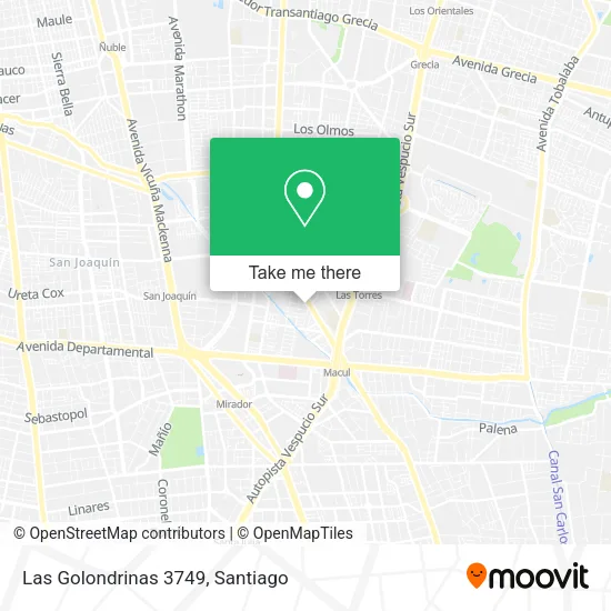 Las Golondrinas 3749 map