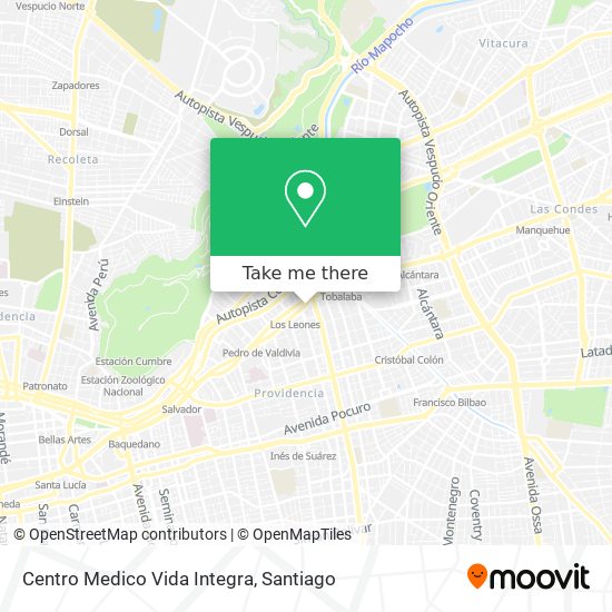 Centro Medico Vida Integra map