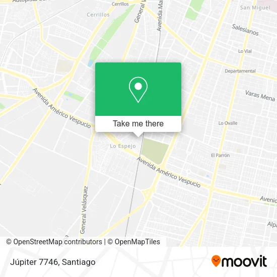 Júpiter 7746 map