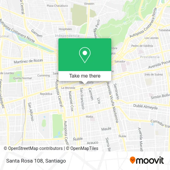 Santa Rosa 108 map