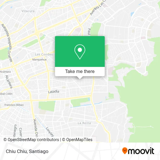 Chiu Chiu map