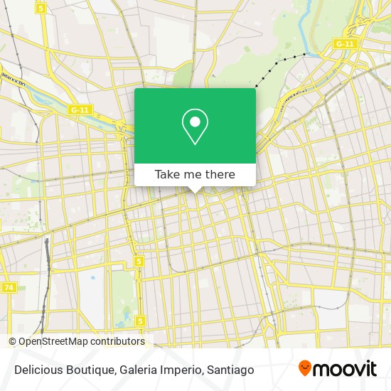 Delicious Boutique, Galeria Imperio map