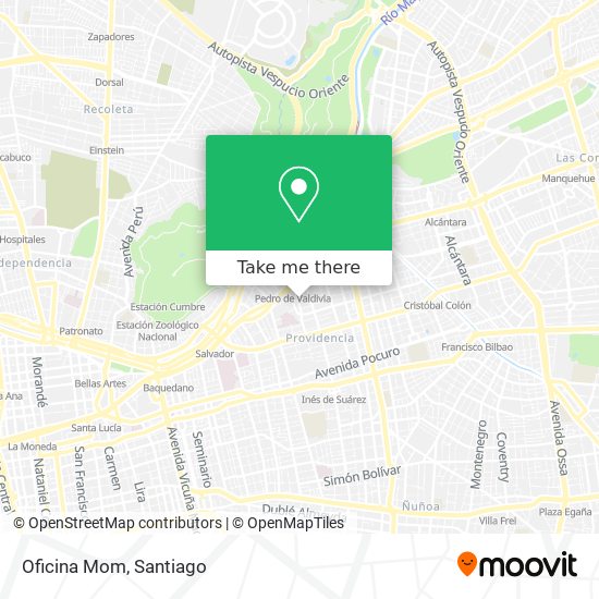 Oficina Mom map