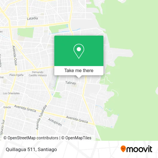 Quillagua 511 map