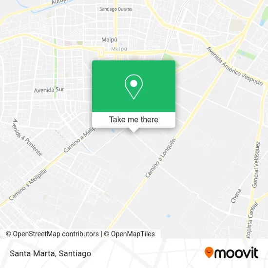 Santa Marta map