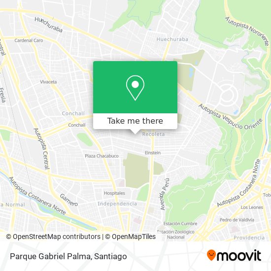 Parque Gabriel Palma map