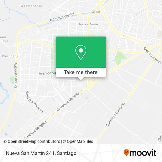 Nueva San Martín 241 map