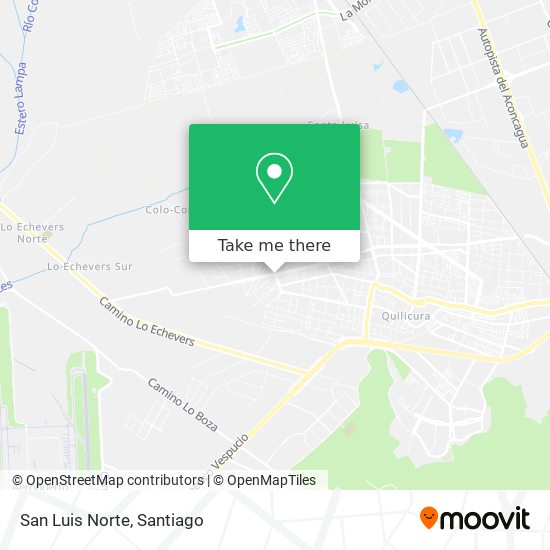 San Luis Norte map