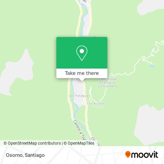 Osorno map