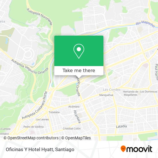 Oficinas Y Hotel Hyatt map