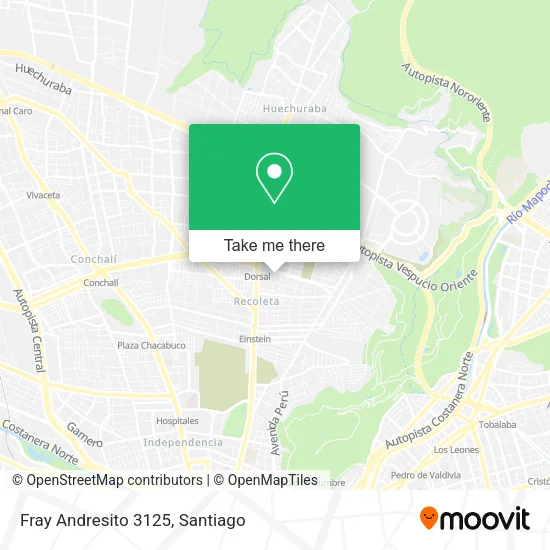 Fray Andresito 3125 map