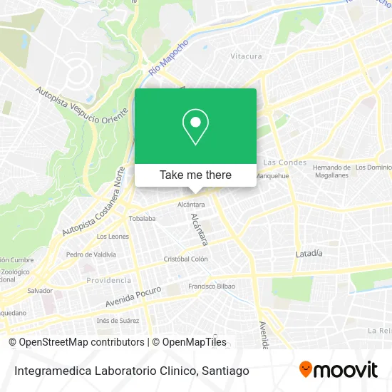 Integramedica Laboratorio Clinico map