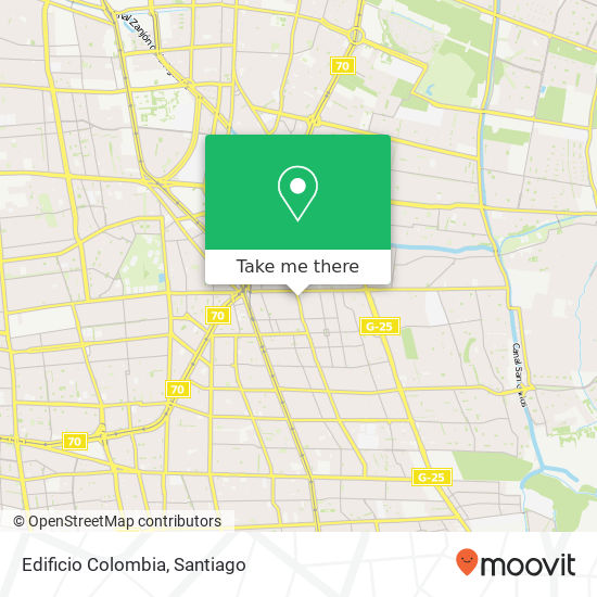 Edificio Colombia map