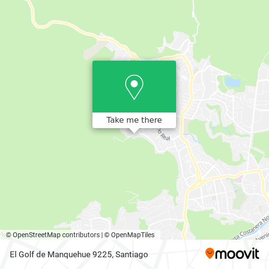 El Golf de Manquehue 9225 map