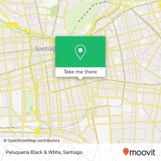 Peluqueria Black & White map