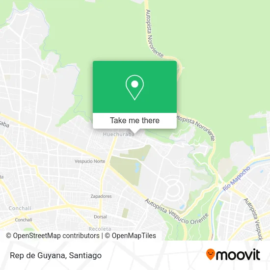 Rep de Guyana map