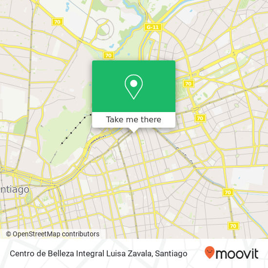 Centro de Belleza Integral Luisa Zavala map