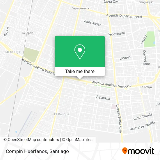Compin Huerfanos map