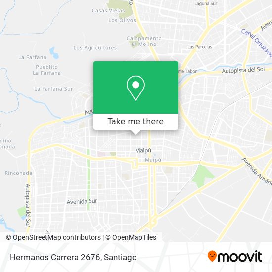 Hermanos Carrera 2676 map