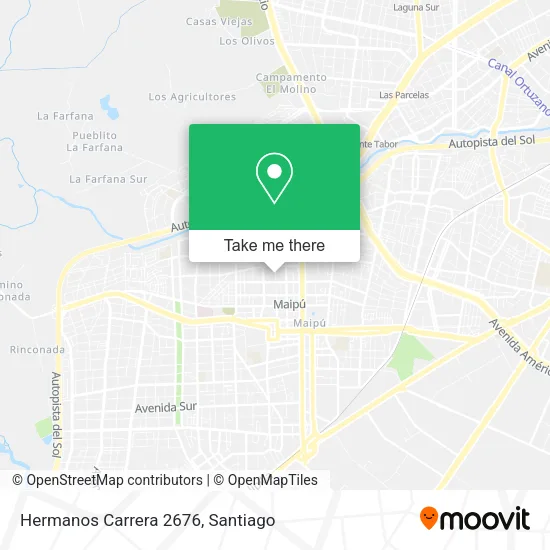 Hermanos Carrera 2676 map