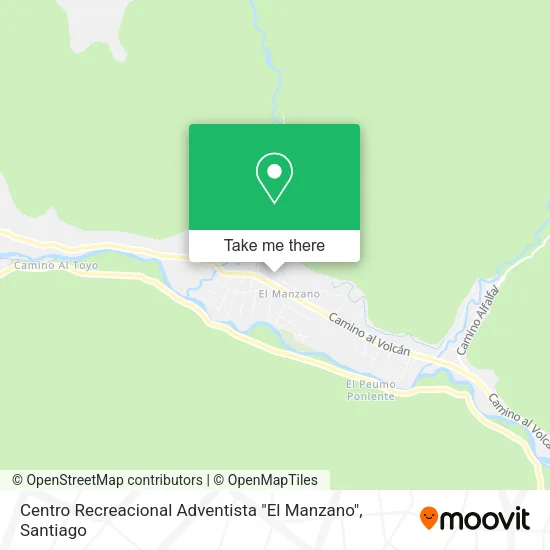 Centro Recreacional Adventista "El Manzano" map