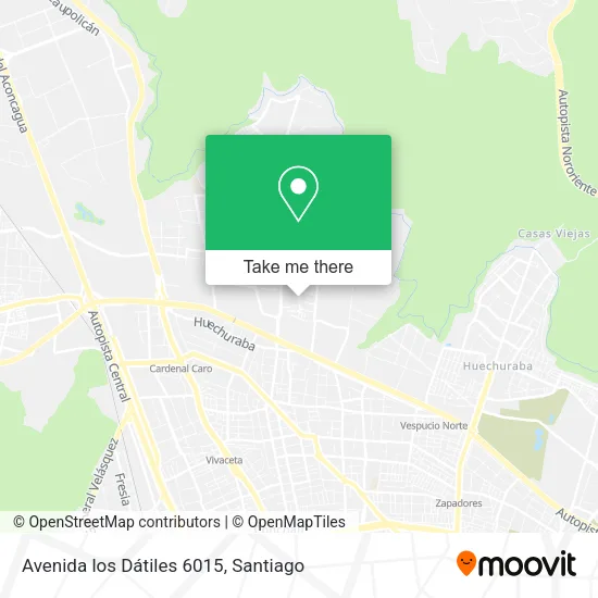 Avenida los Dátiles 6015 map