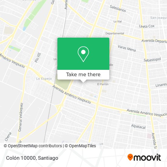 Colón 10000 map
