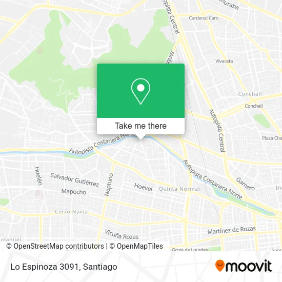 Lo Espinoza 3091 map