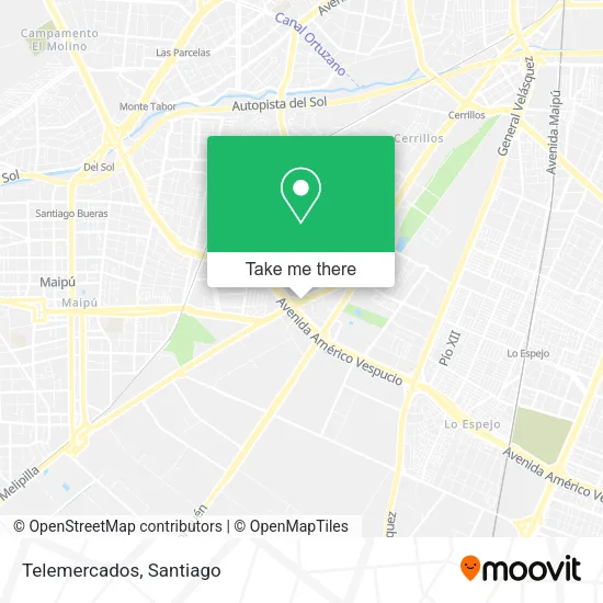 Telemercados map