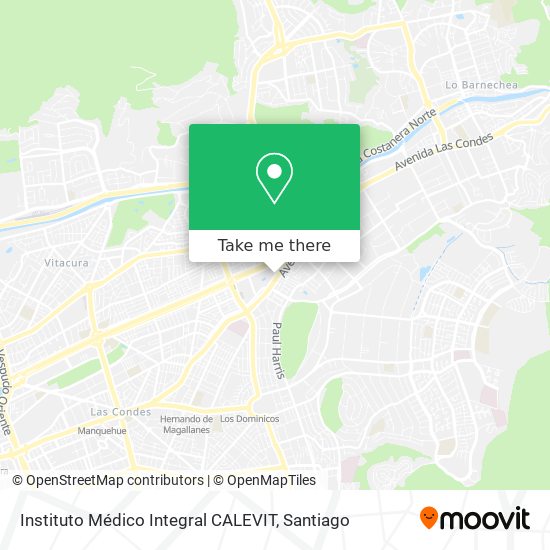 Instituto Médico Integral CALEVIT map