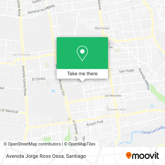 Avenida Jorge Ross Ossa map