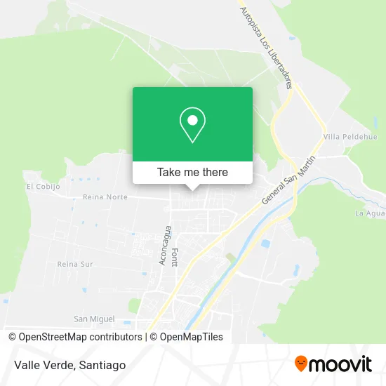 Valle Verde map