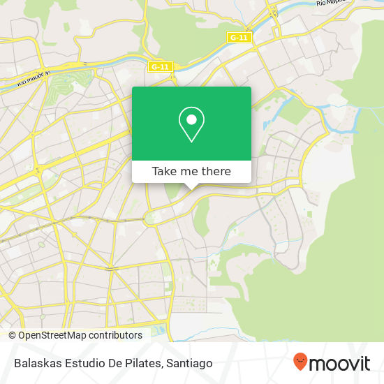 Mapa de Balaskas Estudio De Pilates