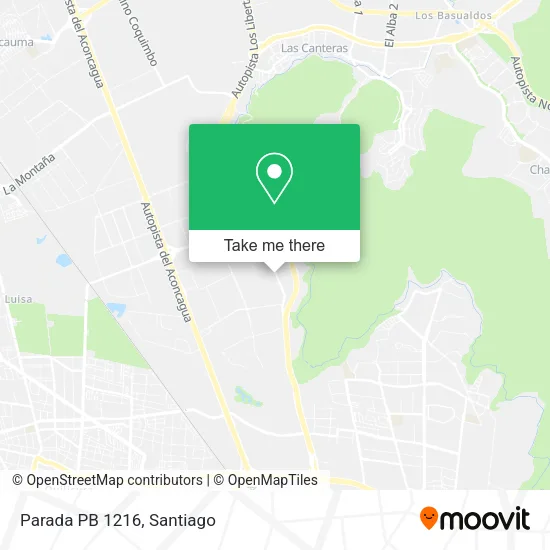 Parada PB 1216 map