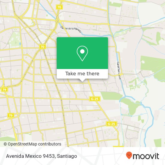 Avenida Mexico 9453 map