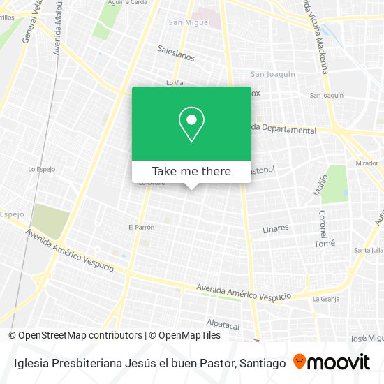 Iglesia Presbiteriana Jesús el buen Pastor map