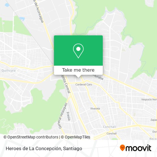 Heroes de La Concepción map