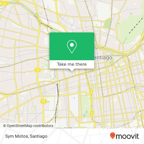 Sym Motos map