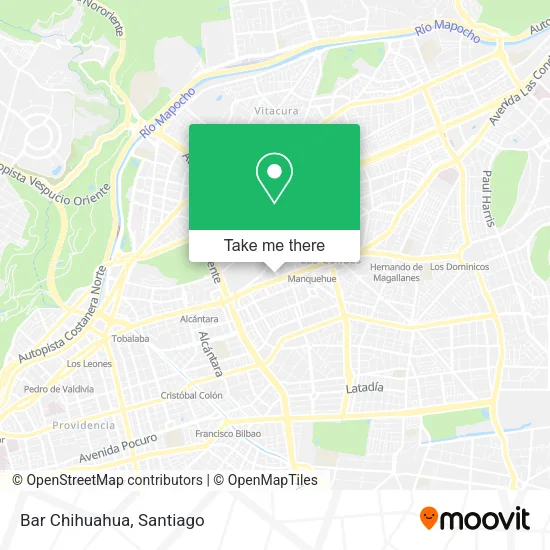 Bar Chihuahua map