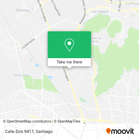 Mapa de Calle Dos 9417