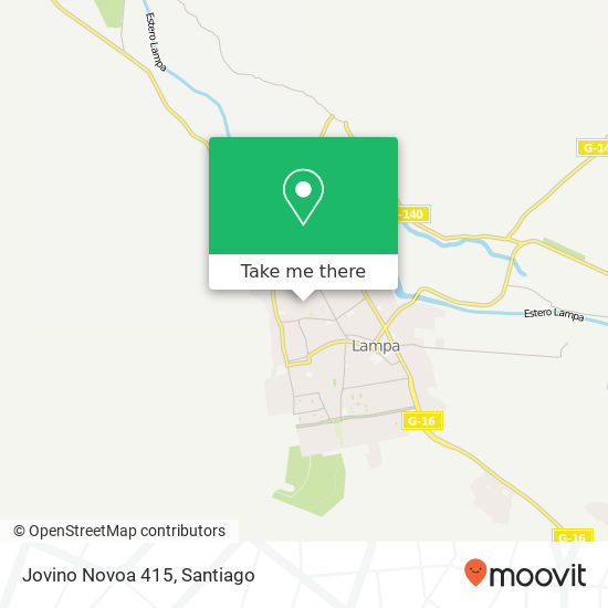 Jovino Novoa 415 map