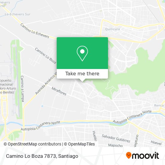 Mapa de Camino Lo Boza 7873