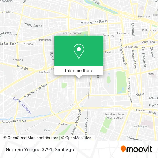 German Yungue 3791 map