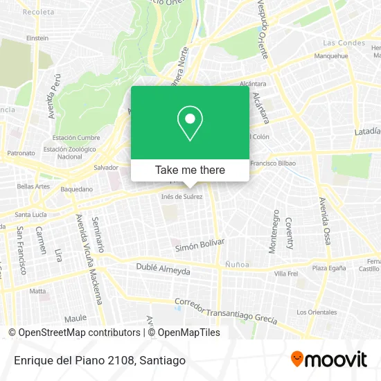 Enrique del Piano 2108 map