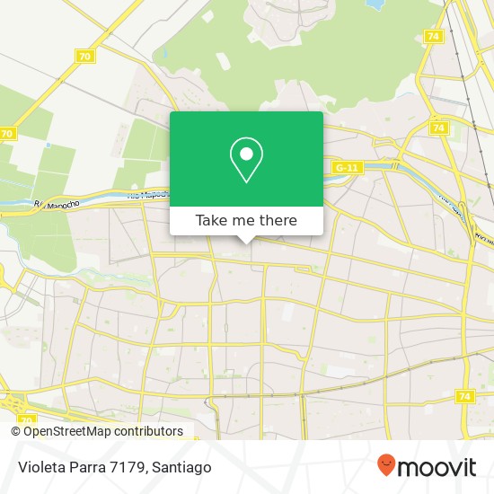 Violeta Parra 7179 map