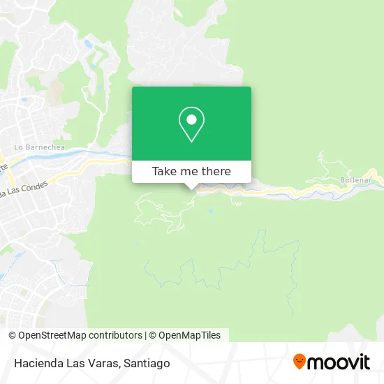 Hacienda Las Varas map
